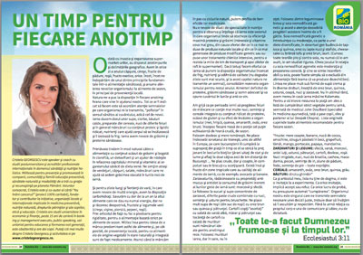 Un timp pentru fiecare anotimp - Revista