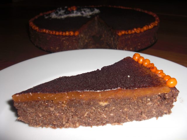Tarta de ciocolata fara ciocolata